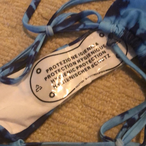 SUNNY BUNNY SWIM BIKINI IVY BLUE SET - Picture 7 of 7